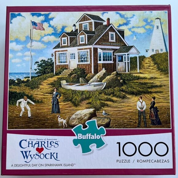 **2 FOR $40**  Charles Wysocki 1000-piece puzzle (new in sealed box) - Picture 1 of 1